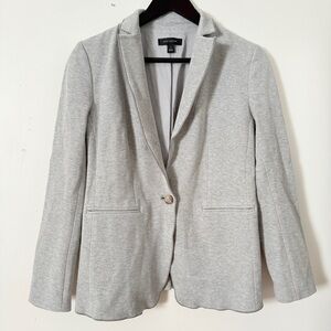 ANN TAYLOR Gray Blazer Jacket